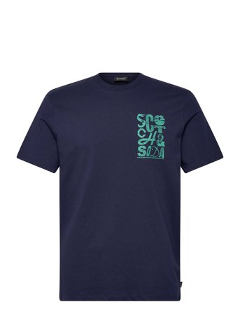 Scotch & Soda | Regular Fit Left Chest Logo T-Shirt | XL