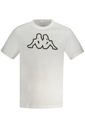 Kappa T-shirt Maniche Corte Uomo Bianco