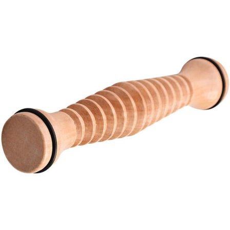 Puinen jalkarulla hieroja, plantaarifaskiitin helpotus, puinen selluliitti lihas jalka selkä jalka hierontarulla akupunktiopiste rulla