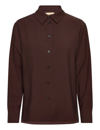 A Part Of The Art Daily Shirt Chocolate Taupe - Brown - XS