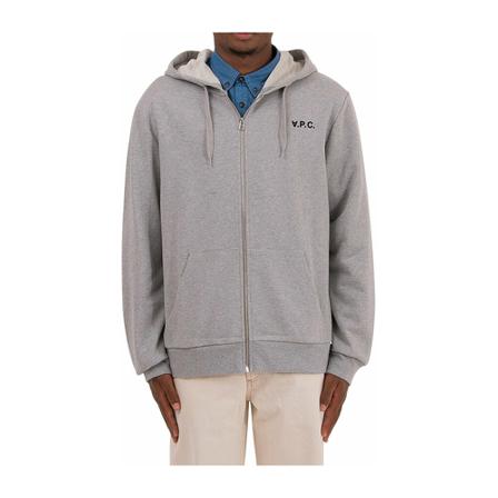 A.p.c. - Tröjor - Grå - Herr - Storlek: M, Herr, Storlek: M