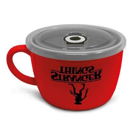 STRANGER THINGS (LOGO) SOUP & SNACK MUG