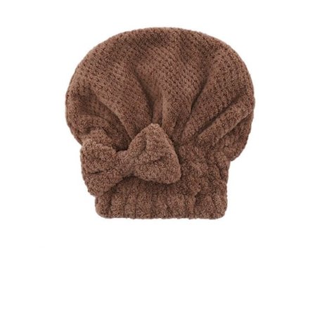 Tørt Hår Hat Tørt Hår Håndklæde KAFFE