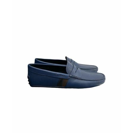 Tod's, Mocassino Signature Niebieski, Kobieta, Rozmiar: 39 EU