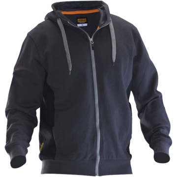 Huvtröja Zip Jobman 5400*