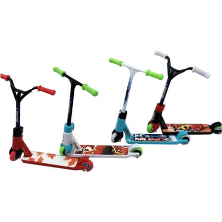 20 stk. fingerløbehjul i legering med mini-løbehjulsværktøj og fingerboard-tilbehør skateboard fingerlegetøj til småbørn tilfældig farve