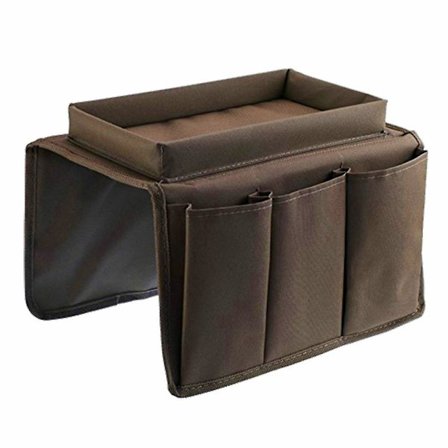 Multi-Pocket Sofa Armrest Hængende Opbevaringspose Telefon Fjernbetjening Organizer
