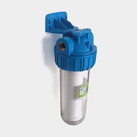 Filtro acqua dolce Barka HP10SCC 10", 1/2" G (BSP), blu, bianco