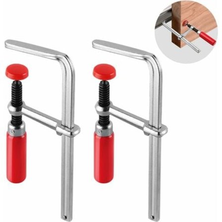 TS-Tvinga Skena 2 Delar 160x60mm för MFT Styrskena och Styrskenesystem, Klämkraft på 220KG