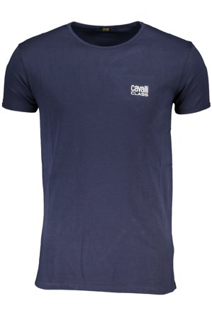 Cavalli Class T-shirt Maniche Corte Uomo Blu