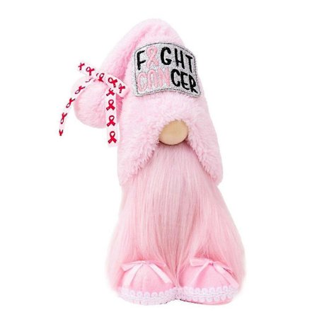 Brystkreftbevissthet Nisser Figurer Skandinaver Svenske Tomte Dekorasjoner