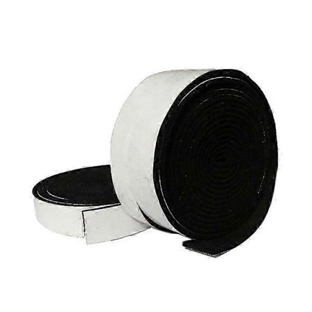 2 stk. 2 cm x 3,6 m Varmebestandig Grill Røyk Gasket BBQ Dør Lokk Forsegling Selvklebende Klistremerke Ovn Gasket BBQ Tilbehør (FMY)