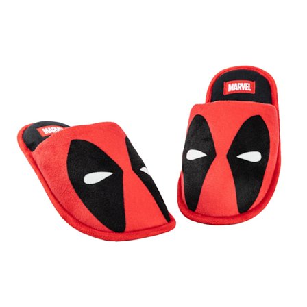 Deadpool Herrtofflor 9 UK-10 UK Röd/Svart