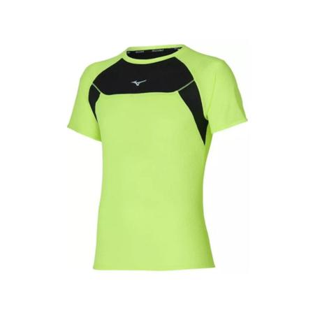 Shirts Mizuno Dryaeroflow Tee Gröna 190 - 195 Cm/xxl