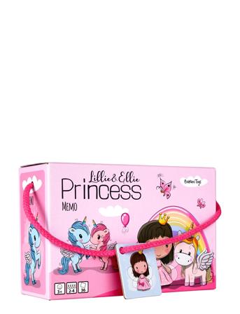 Lillie And Ellie - Princess Memo Int Toys Baby Toys Games Memory Multi/mönstrad Einhorn