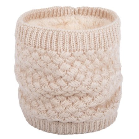 Vinter Halsvarmer, Termisk Halstørklædeforing, Unisex Tyk Strikket Rundt Halstørklæde Vintervarm Hals til Mænd Kvinder Sportshalstørklæde