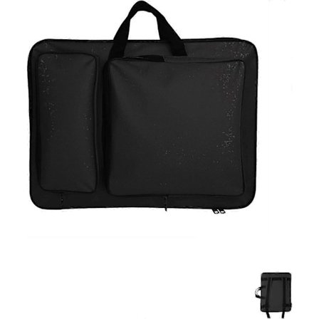 Bærbar Kunst Portfolio Taske A3 Tegnebræt Taske med Håndtag, 8K Maleri Skitseblok Opbevaringstaske Kunstværk Kunstforsyning Portfolio Bæretaske 