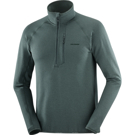 Salomon - couche intermédiaire pour homme Sntial Lightwarm Hz M - Green Gables - L