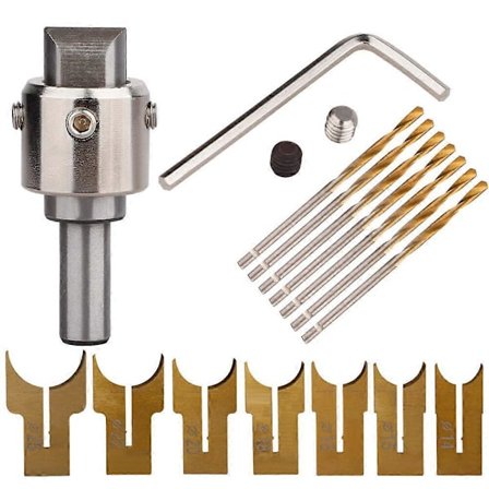 DIY Træperle Maker Perler 6-25mm Bor Bit Sæt Fræser Sæt Træbearbejdningsværktøj