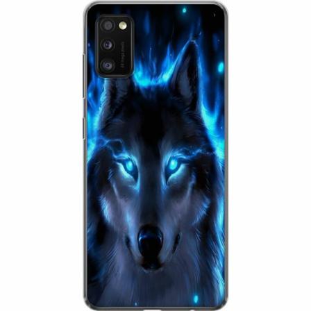 Samsung Galaxy A41 Genomskinligt Skal Varg