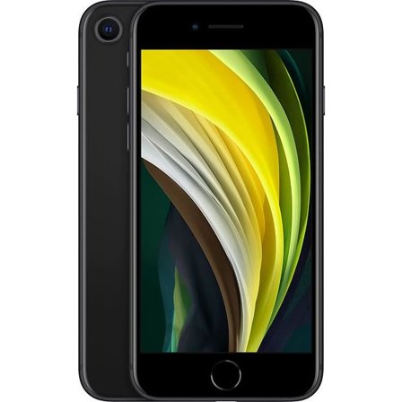 iPhone SE 2020 64GB Svart Grade A+ Refurbished