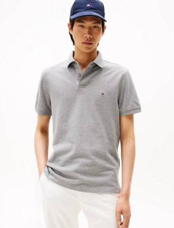 Tommy Hilfiger Core 1985 Regular Polo - Grey - S