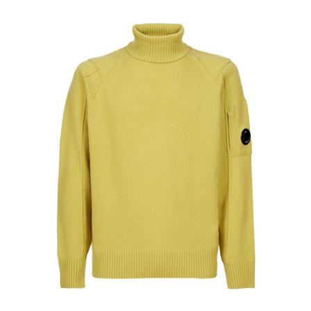 C.p. Company, Turtlenecks Geel, Heren, Maat:S