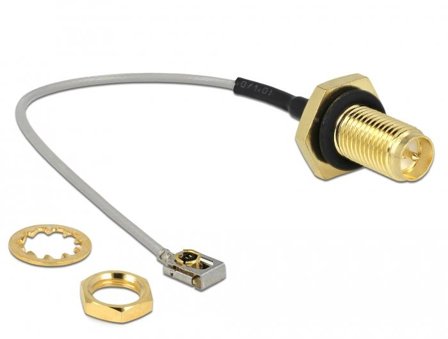 Delock antennekabel - 10 cm