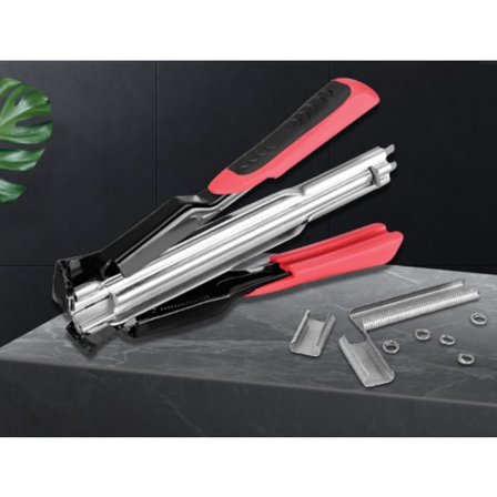 Hog Ring Tang C-Type Klipsinstallasjonsverktøy Auto Gjerdepenger for Kylling Kanin Kjæledyrbur Tetningspose Bil C