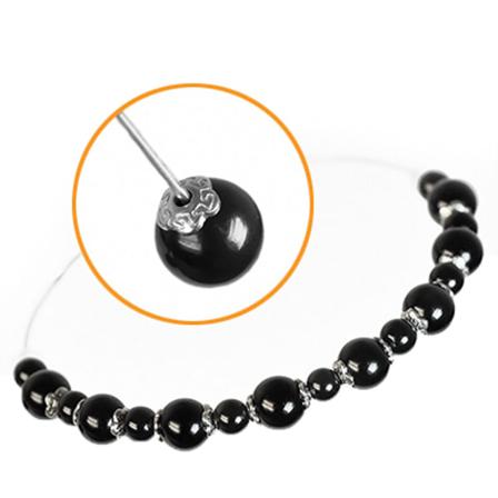 Pärlhattar, Rostfritt Kirurgiskt Stål, 3.8mm, 25st