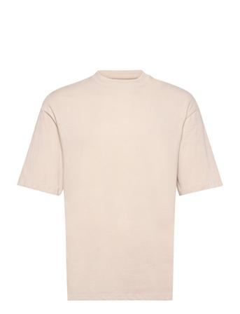Jorbrink Tee Ss Crew Neck T-shirt Beige Jack & J S