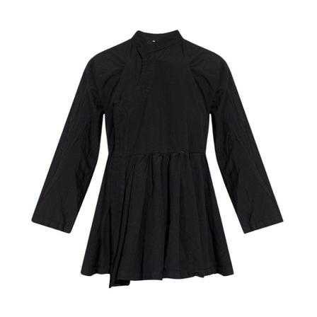 Comme des Garçons Relaxed-fitting cotton shirt Sort, Dame Bluser