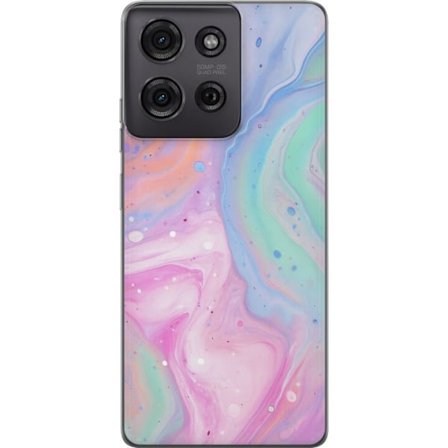 Kompatibel Mobilcover til Motorola Motorola Moto G75 Pastelmarmor