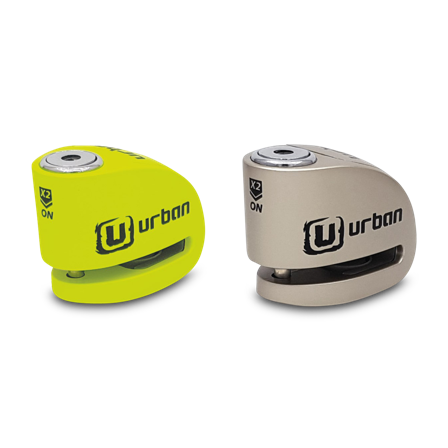 Zámek Brzdového Kotouče s Alarmem URBAN UR906 Neonově-Zelená