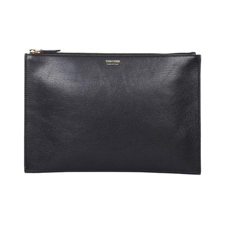 Tom Ford, Flat Pouch Zwart, Heren, Maat:ONE Size