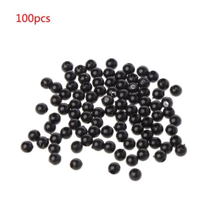 100 stk 3-12 mm sort sikkerhed til dukkeøjne Syning af perler til DIY Bjørnetøj