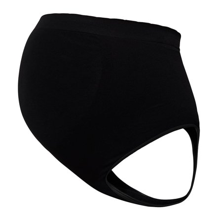 momkind Belly Support Thong 2-pak Black S, Tøj & Bolig, Graviditet & Efterfødsel, Graviditetstøj