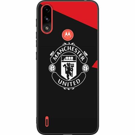 Motorola Moto E7i Power Svart Skal Manchester United Fc