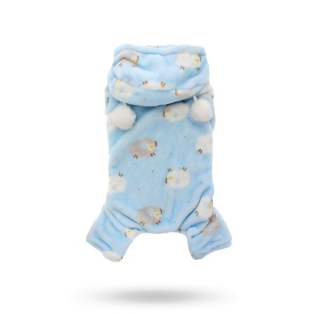 Urban Pup - Baby Blue Counting Sheep Onesie - Hundeklær, Koseklær, Fest & Utkledning, Hundesko på Doggie.no