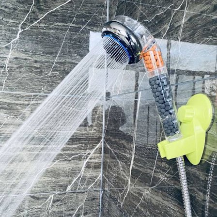 Duschhuvud Spa Handdusch Turmalin Germanium Renar Mjukar Vatten