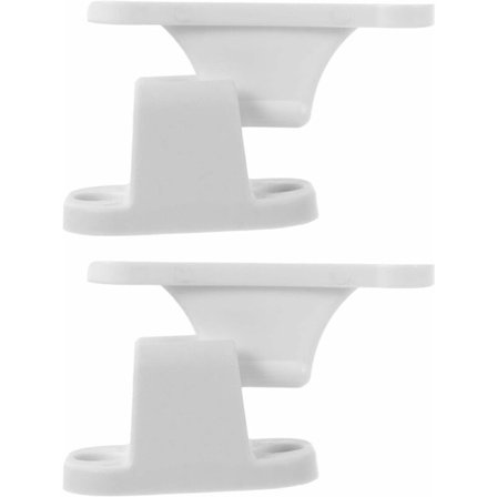 2 st dörrhållare T-form T-form vit plast dörrstopp hållare fäste set för husbil husbil husvagn husbil MODOU