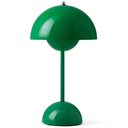 &Tradition Flowerpot VP9 portabel bordslampa, signal green' - 'Andtradition | Inredning > Lampor > Portabla lampor | Bagaren och Kocken