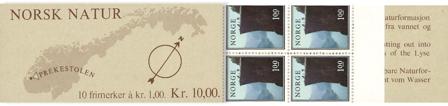 Norge 1976 - AFA 740Cv + 740Ch - Postfrisk hæfte