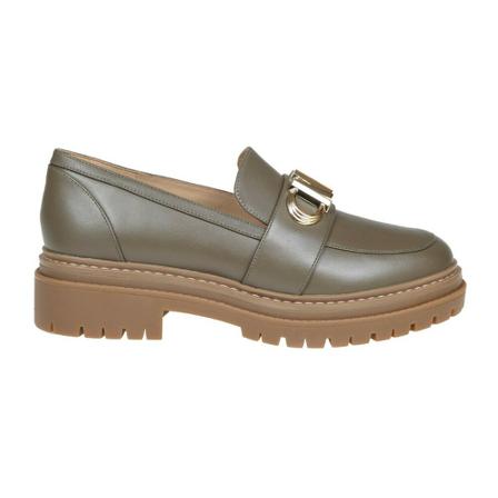 Michael Kors, Loafers Zielony, Kobieta, Rozmiar: 38 EU