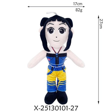 Demon Hunter Girl Group Kosedyr – Søte Animefigurer, Myke Samlerdukker for Barn & Tenåringer (23 cm)