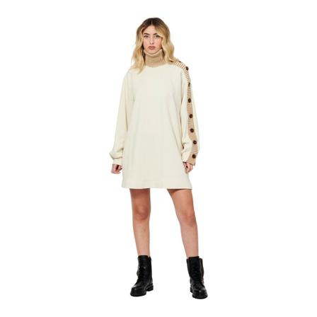 Jijil Klänning beige, Dam, Dam, Storlek: S