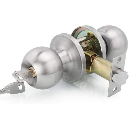 Rostfritt stål tre-grepp bollås tre-grepp verktygsrumslås