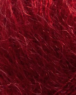 Garn Fin Mohair Silke Rot