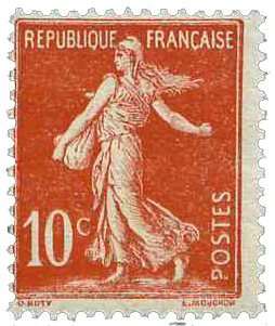 Frankrig 1906 - YT 134 - Postfrisk