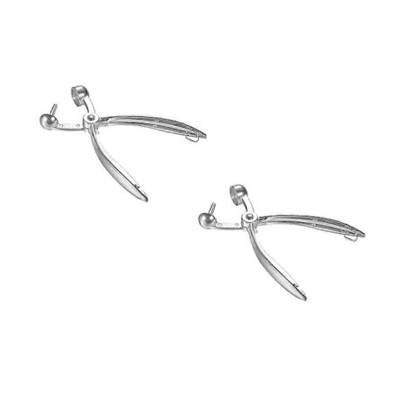 2 STK Sølv Metal Kirsebær Udkerner Olivensten Nem Fjerner Manuel Fjernelse Kerneværktøj Køkken Frugt Grøntsag